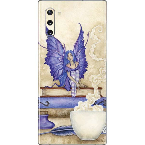 Amy Brown Bookworm Fairy Galaxy Note 10 Skin